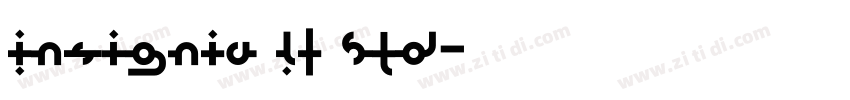 Insignia LT Std字体转换
